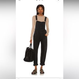 Free People We the free Ziggy Overalls size XS Black